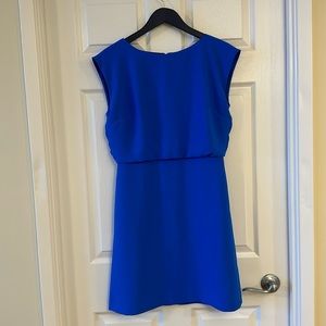 Banana Republic royal blue work dress